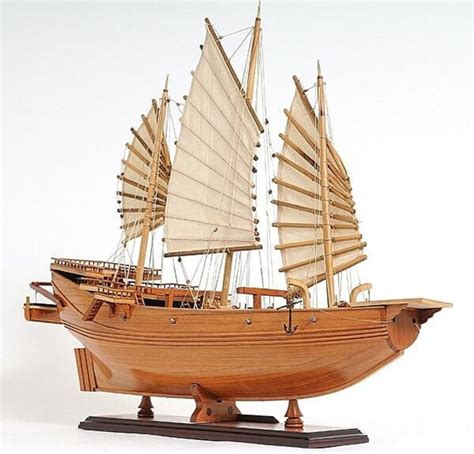 Chinese Junk Ship Model - Etsy