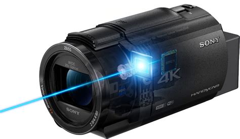 Sony Handycam AX43 4K Camcorder Black FDRAX43/B - Best Buy