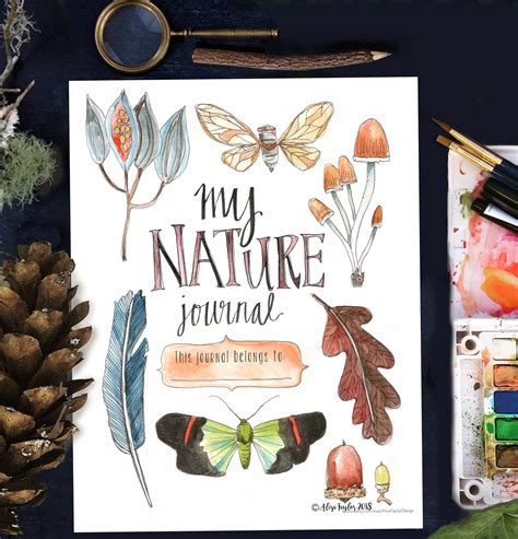 Nature Journal Cover Page