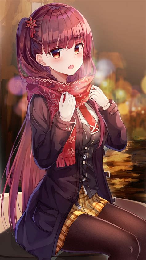 WA2000 Winter, girls frontline, gfl, girl, cute, anime HD phone ...