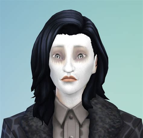 Mod The Sims - Simple white facepaint