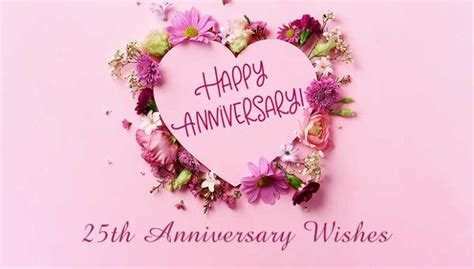 130+ 25th Wedding Anniversary Wishes and Messages