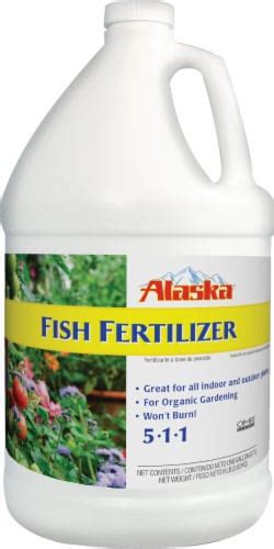 Alaska® Fish Emulsion 5-1-1 Fertilizer, 1 gal - Fred Meyer