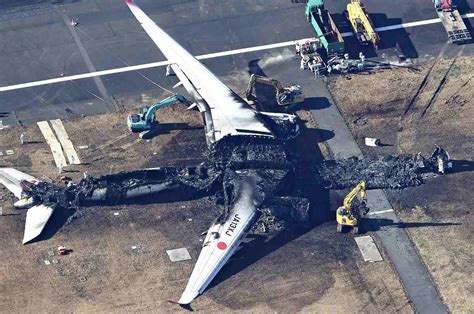 JAL Considers Preserving, Exhibiting Remains of Aircraft Burned after Collision with Coast Guard ...