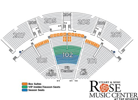 Klipsch Music Center Seating Chart With Seat Numbers – Two Birds Home