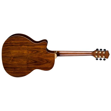 Luna VISTA DEER Tropical Wood Acoustic-Electric Guitar with Case