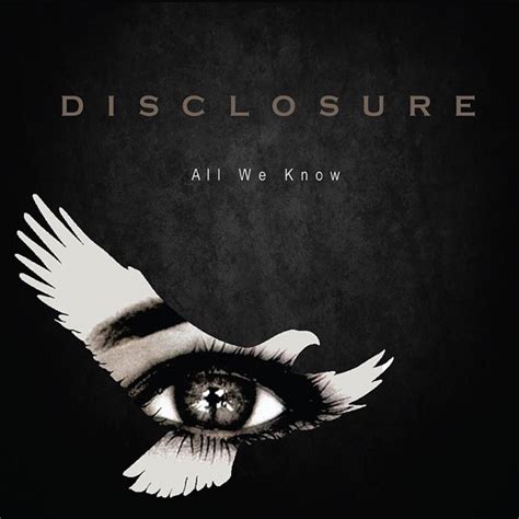 All We Know - EP Album Cover by Disclosure