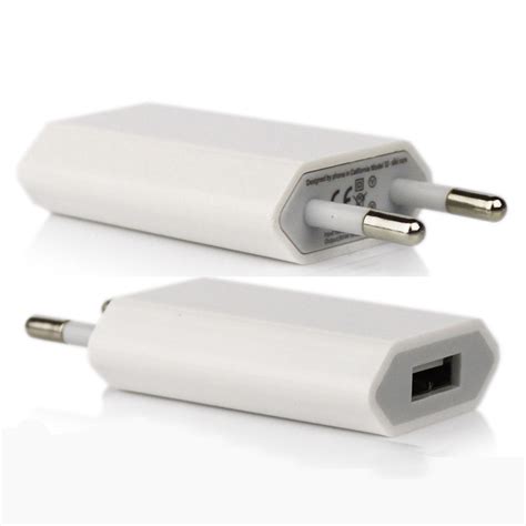 2 pin Euro EU USB plug power travel adapter USB Wall USB Charger plug ...