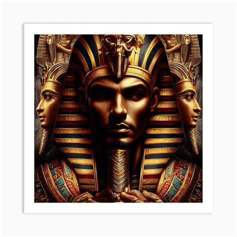 Pharaoh Of Egypt Art Print by MichaelRagheb - Fy