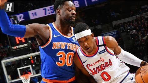 New York Knicks vs Philadelphia 76ers - Full Game Highlights | February ...