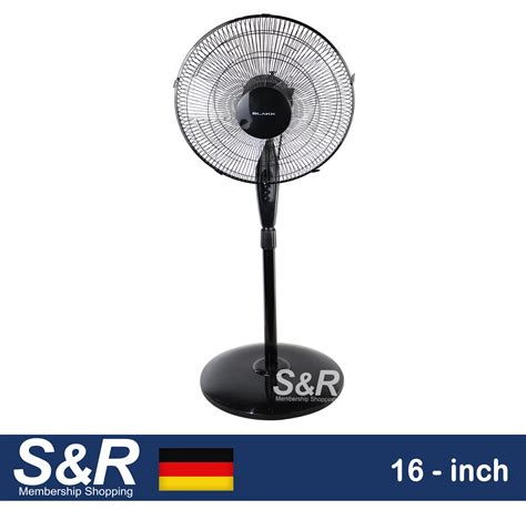 Blakk 16-inch Stand Fan BSPSF-16BLK | Lazada PH