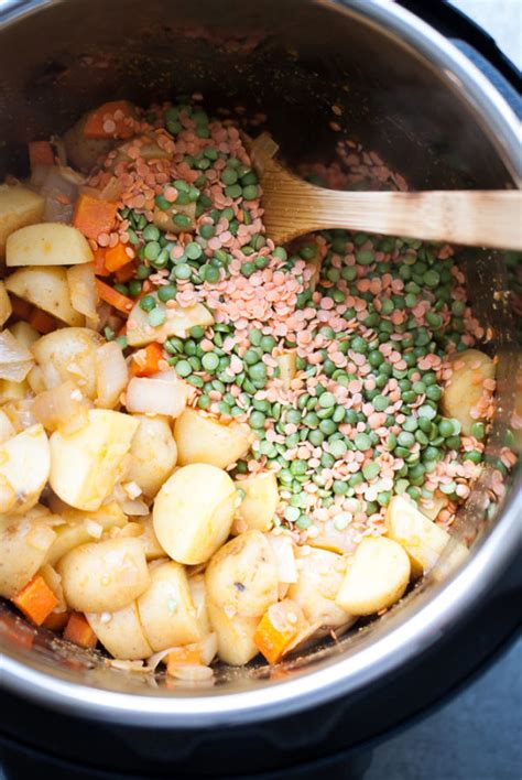 Easy Instant Pot Split Pea & Lentil Soup By Life Is But A Dish