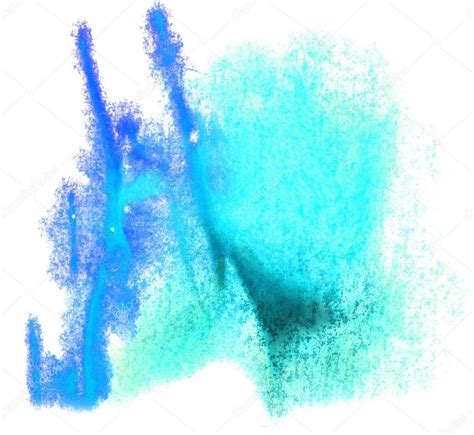 √ Watercolor Splash Blue