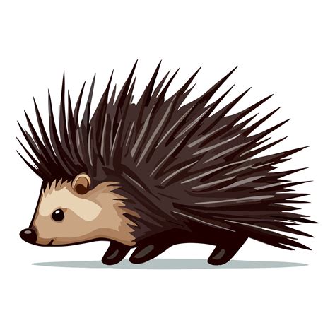 Cute Porcupine Clipart