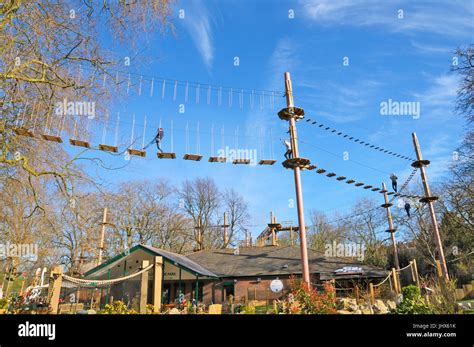 Go Ape! Battersea Park, London, UK Stock Photo - Alamy