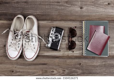 Essentials Modern Young Person Travel Sneakers Stock Photo (Edit Now) 1504126271