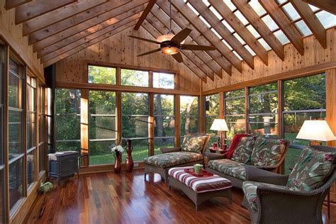 Timeless Allure: 30 Cozy and Creative Rustic Sunrooms | Rustic sunroom ...