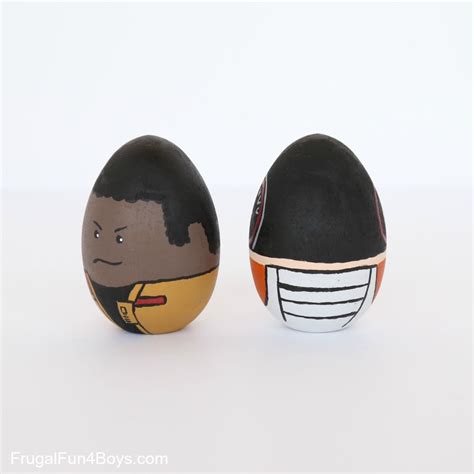 Star Wars Painted Eggs, Part 2: The Force Awakens - Frugal Fun For Boys ...