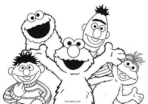 Printable Elmo Coloring Pages For Kids | Cool2bKids