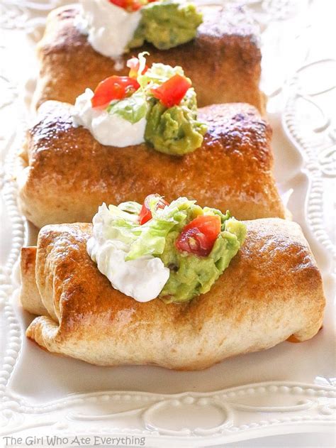 deep fried chicken chimichanga recipe