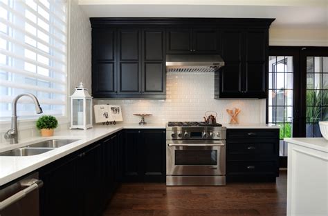 Black Quartz Countertops Design Ideas