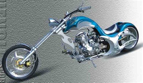 auto mobiles: mini chopper bike