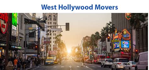 West Hollywood Movers - Relocation Network