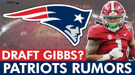 Patriots Draft Rumors: Jahmyr Gibbs At #14 In 2023 NFL Draft? James ...