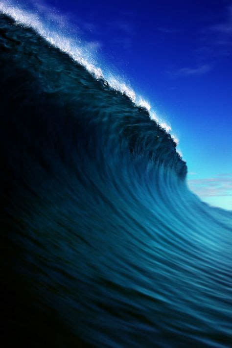 Blue deep wave | Ocean waves, Beautiful ocean, Sea waves