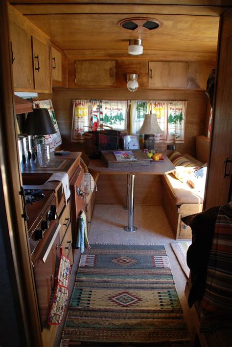 1960 Yellowstone Vintage Trailer | Vintage camper interior, Vintage camper, Camper interior