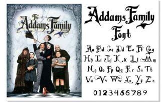 Addams Family Font Free Download