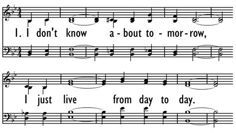 I KNOW WHO HOLDS TOMORROW | Digital Songs & Hymns