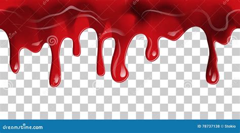 Flowing Blood border stock vector. Illustration of fluid - 78737138