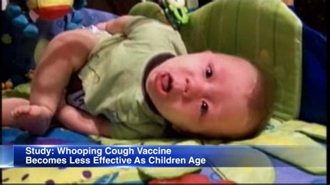 Whooping cough vaccine becomes less effective over time, study says - ABC7 Chicago