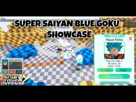 (ASTD) GOKU SSB/AQUA GOKU SHOWCASE - YouTube