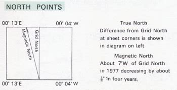 Calculate magnetic declination or variation values