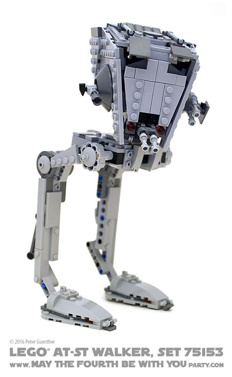 Review of LEGO® AT-ST Walker, Set 75153 | May the Fourth be with You Party