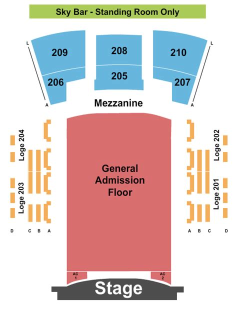 Paramount Theatre - Huntington Seating Chart & Seat Map