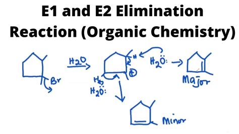 E1 and E2 Elimination Reaction (Organic Chemistry) - YouTube