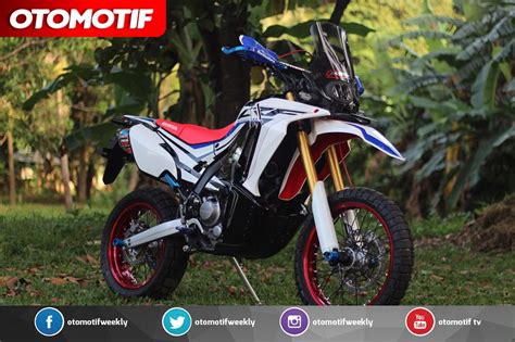 Tabloid OTOMOTIF on Instagram: “MODIFIKASI CRF250 RALLY ; MAUNYA ADVENTURE LOOK! . Honda CRF250 ...