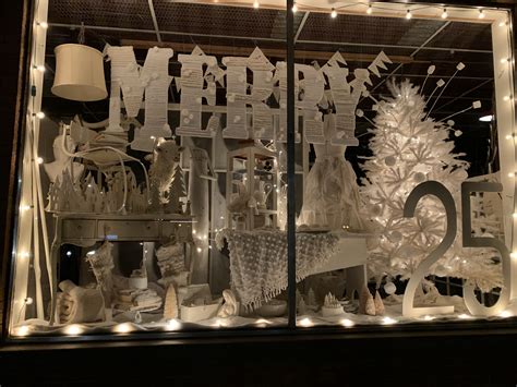 Winter Wonderland Christmas Window Display | Christmas window display, Winter wonderland ...