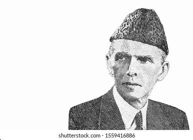 Muhammad Ali Jinnah Portrait Pakistan 5 Stock Photo 1559416886 ...