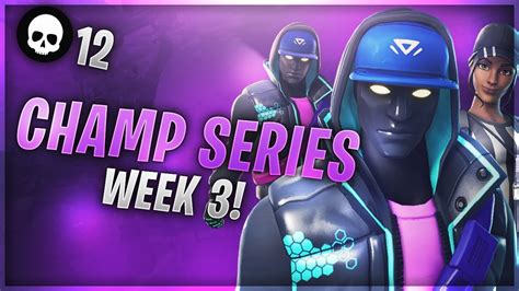 FORTNITE CHAMP SERIES WEEK 3! Trio Highlights w/ CLG Symmetrical & CLG Leno - YouTube