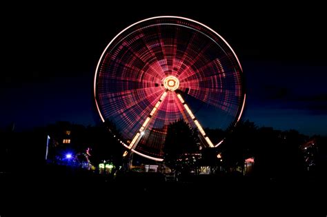 Ferris Wheel during Nighttime · Free Stock Photo