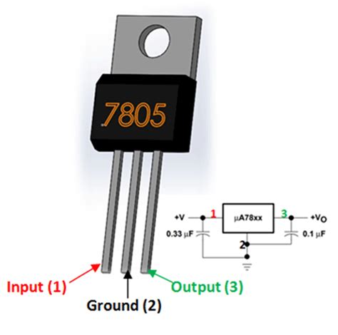 LM7805 VOLTAGE REGULATOR 5V