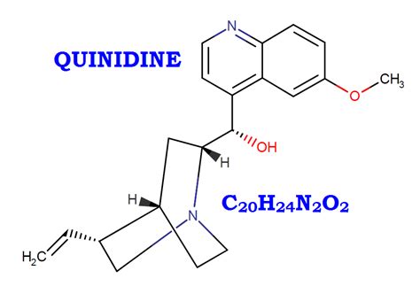 Quinidine Drugs: Dose, Action, side effects and Contra-indications - MedicoInfo