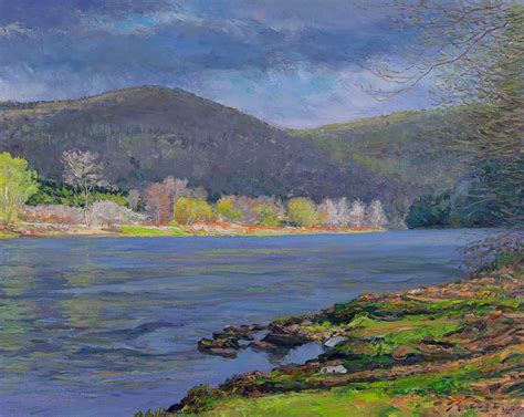 Angling Art: New Paintings of Catskills Rivers by Galen Mercer - Xpert Fly Fisher