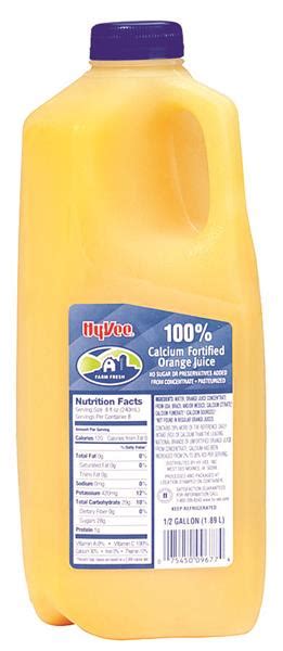 Hy-Vee 100% Calcium Fortified Orange Juice | Hy-Vee Aisles Online ...