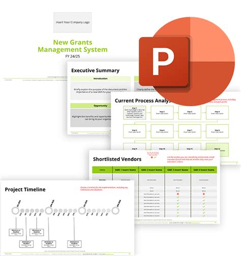 Grants Management System Project Plan Template Presentation