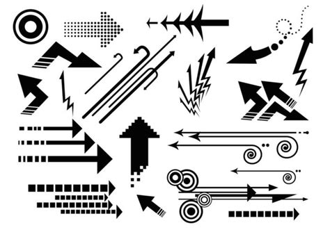 Arrow Vector Pack - Abstract Arrows 41876 Vector Art at Vecteezy